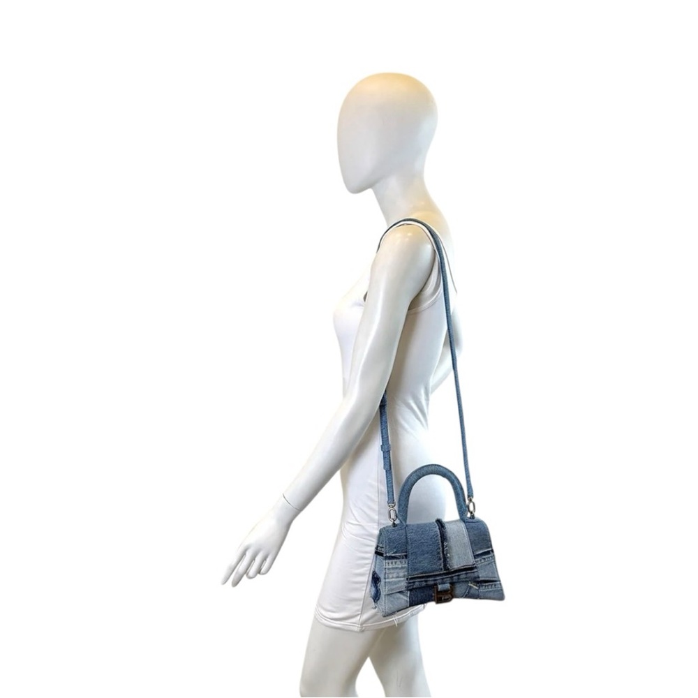 Balenciaga Hourglass Denim bag - Picture 9 of 15